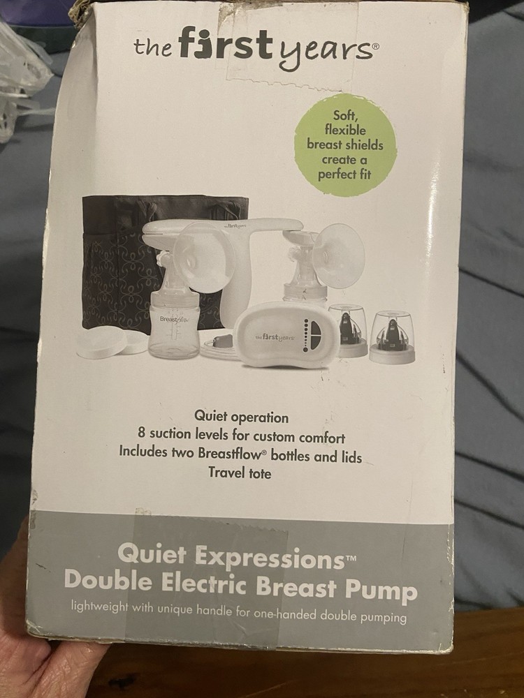 The First Years Quiet Expressions Double Electric Breast Pump