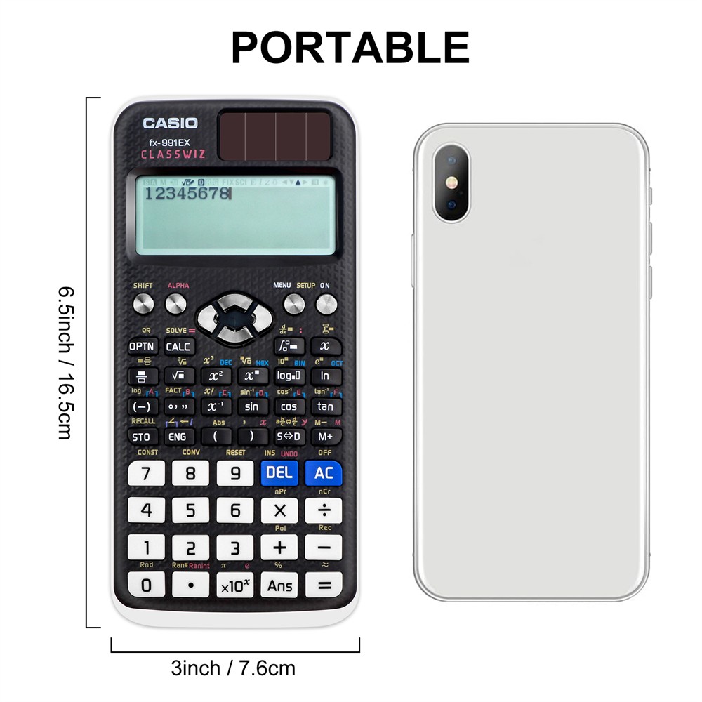 FX991EX Advanced Multi-function Scientific Calculator for School Work Office