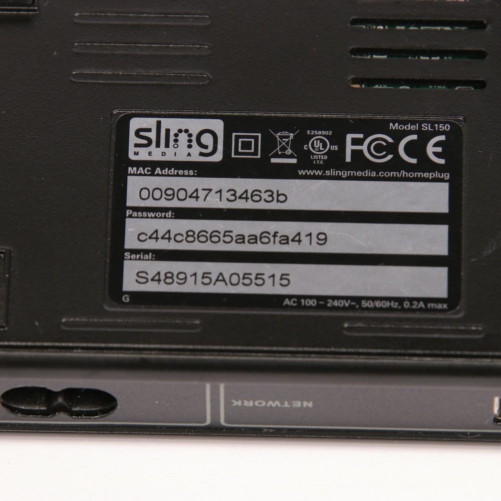 Sling Media box model SL150