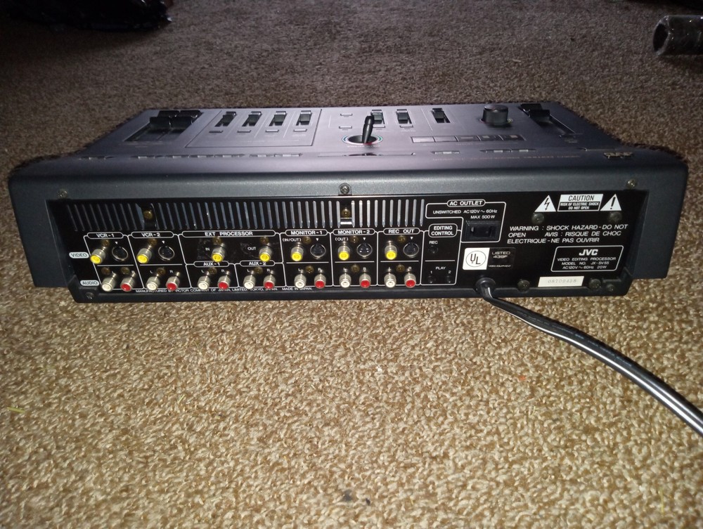 JVC JX-SV55 Video Editing Processor