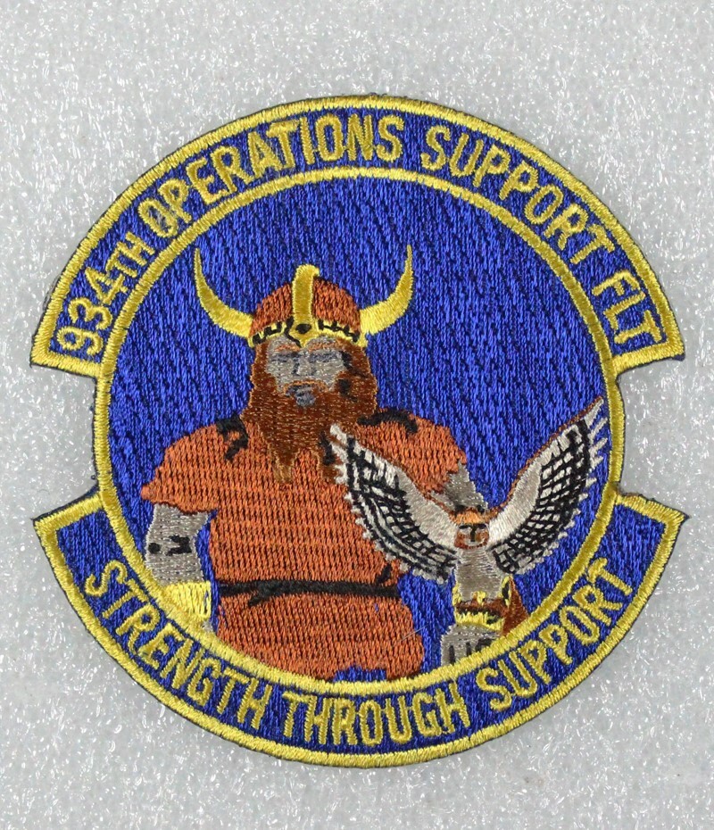 USAF Air Force Patch: 934th Operations Support Flight