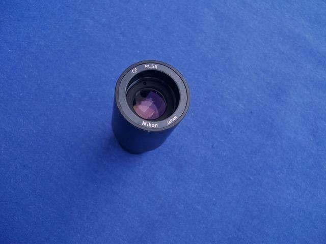 NIKON MICROSCOPE PART CF PL 5X EYEPIECE OPTICS
