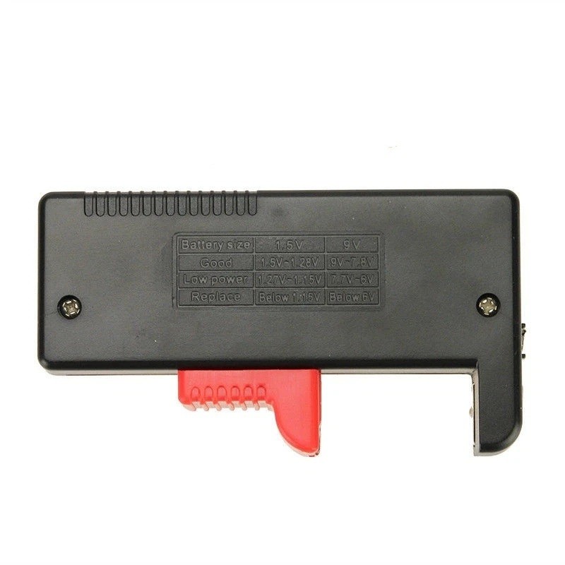 2 Pack Digital Battery Tester for AAA/AA/C/D/9V Universal Voltage Checker