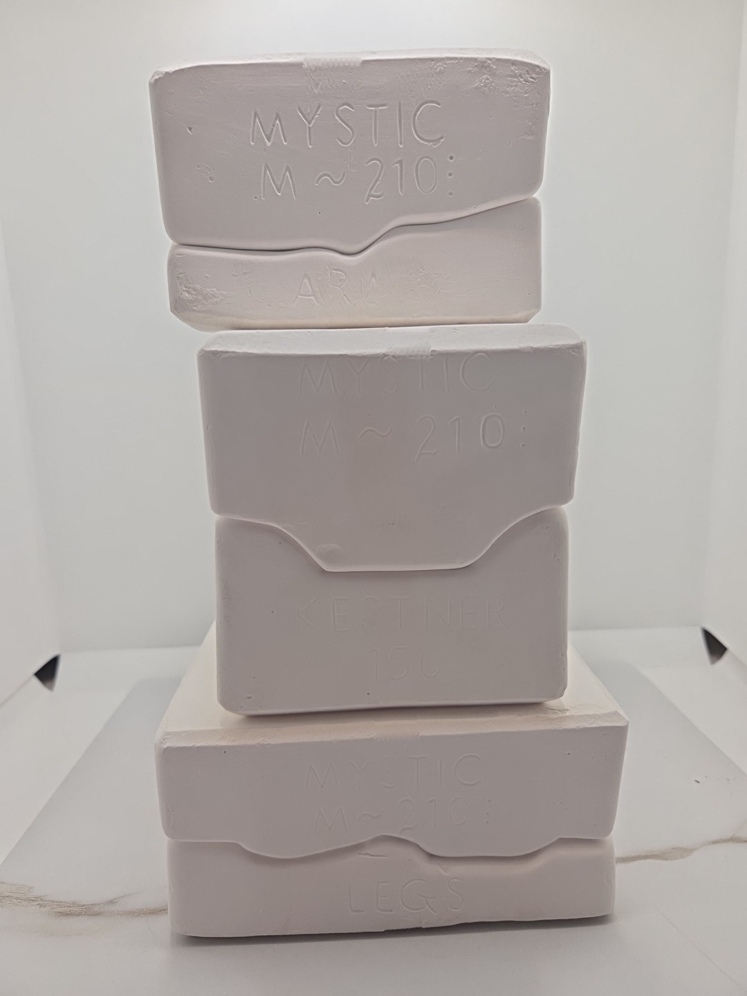 Vtg Mystic Ceramic Slip Mold M-210 Kestner 150 Jointed Doll W/ Stockings&shoes