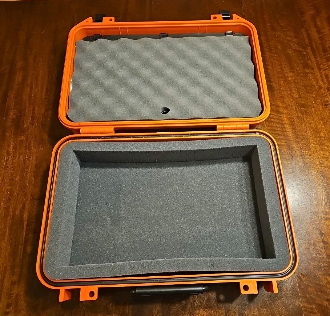 Starlight SC-061016 Military Hard Case - Orange - With Optional Divider - EXC