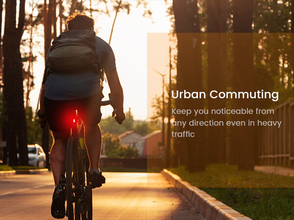 RAVEMEN TR250 Bike Light Bicycle Tail Light Brake Sensor Auto On-Off With ABM07