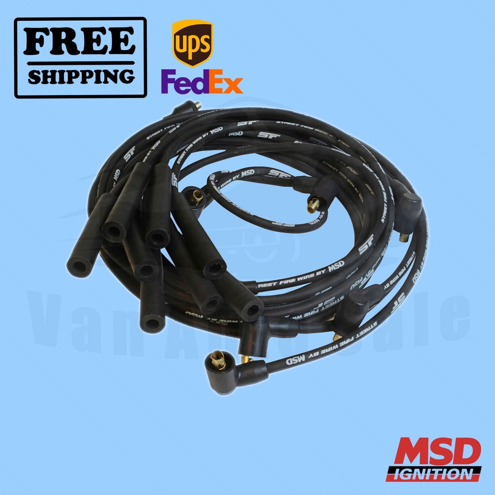 Spark Plug Wire Set MSD fits Chrysler Cordoba 75-1978