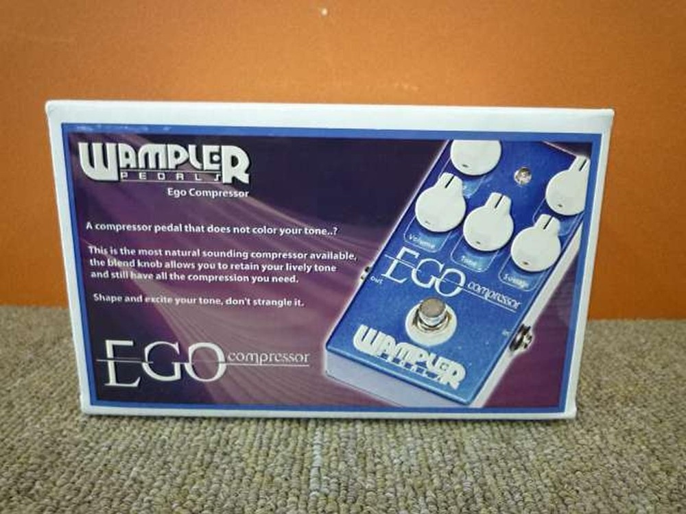 WAMPLER EGO COMPRESSOR Analog Parallel Blend Guitar Effector Tested TMB02 2.0
