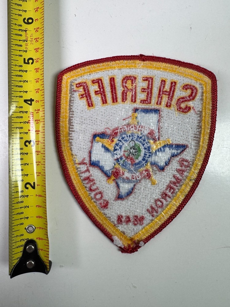 Cameron County Sheriff Texas TX Patch D2