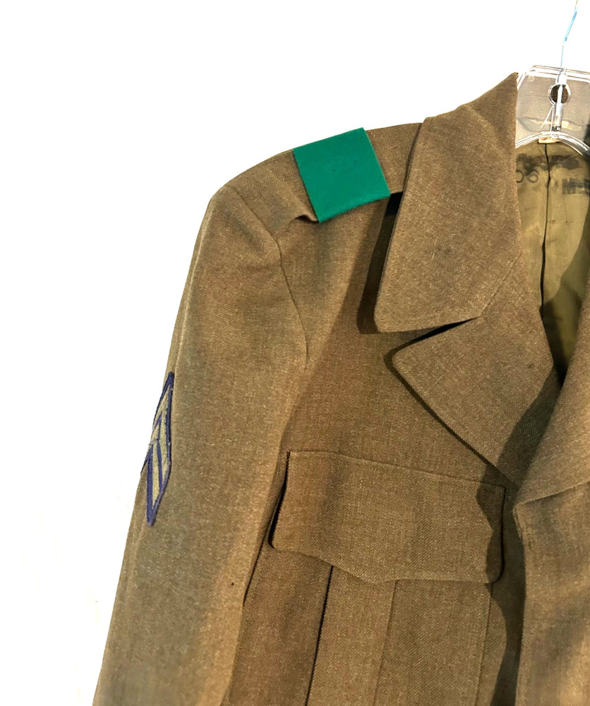 Post-WWII US 498th Engineer Special Brigade Ike Jacket / Uniform