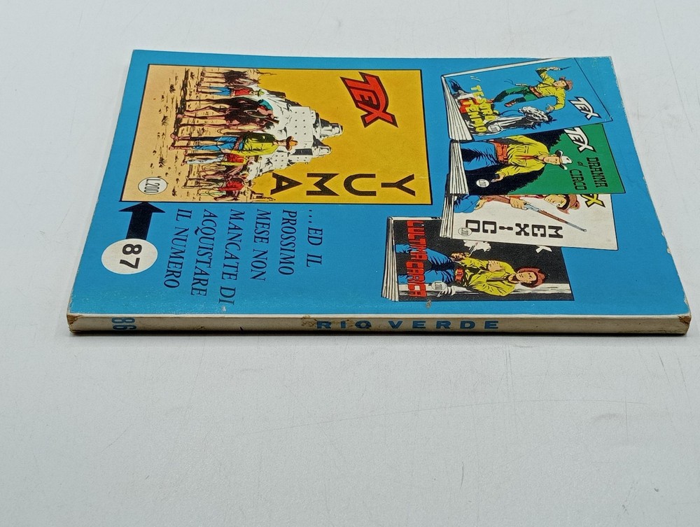 TEX comic number 86 lire 200 first edition