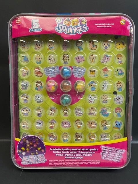 Squinkies Tote & Go Organizing & Carry Case Holds 140 Squinkies