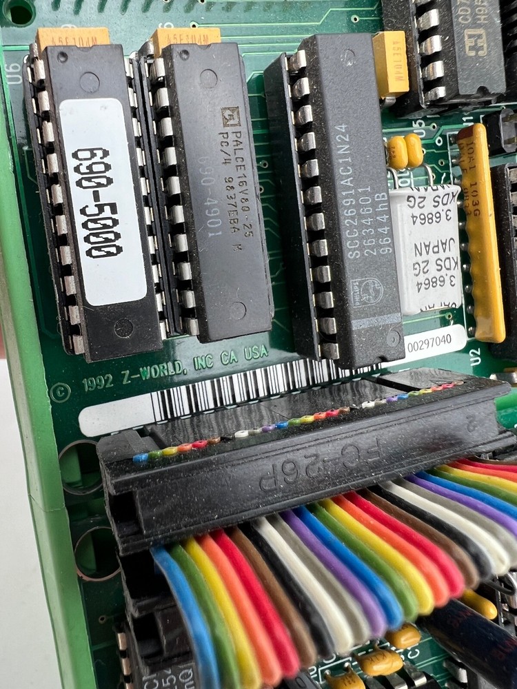 Pair Z-WORLD IAB236A UNIVERSAL INPUT MODULE IAB235 UART Printed Circuit Boards