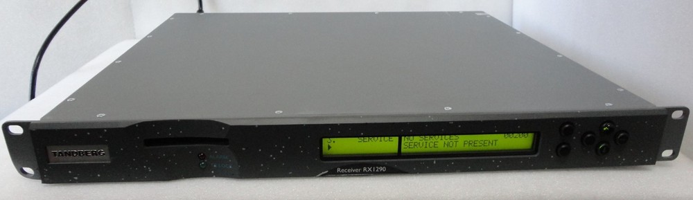 Ericsson Tandberg RX1290 DVB-S/S2/ASI HD/SD MPEG-2/4 RECEIVER DECODER ALLLicense