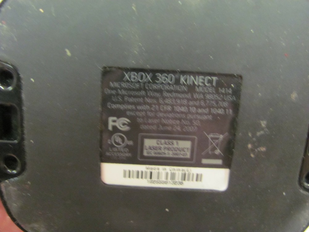 Microsoft Xbox 360 Kinect Sensor Bar - Model# 1414