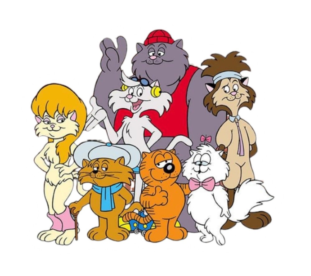 Heathcliff The Cat Anime Cartoon Water Resistant Sticker