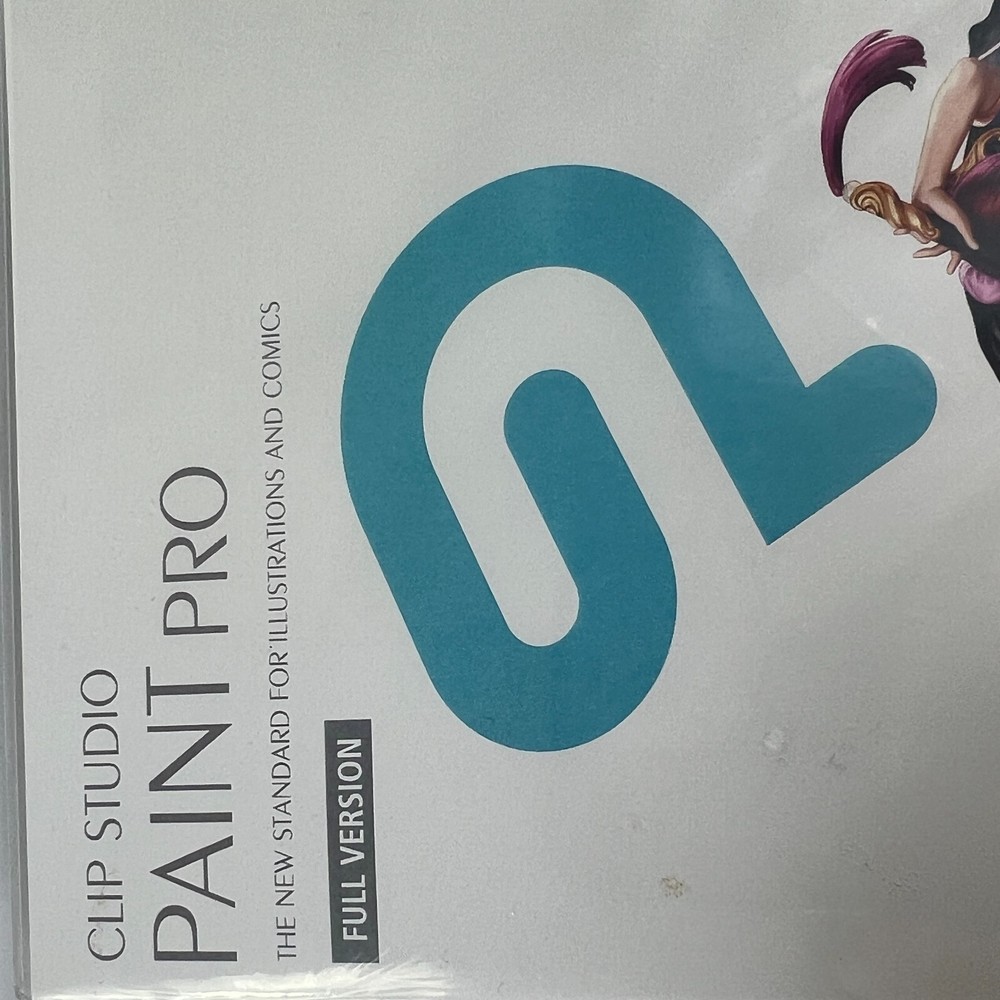 CLIP STUDIO PAINT PRO Full Version Windows and MAC (CD & Case) NEW *SEALED*