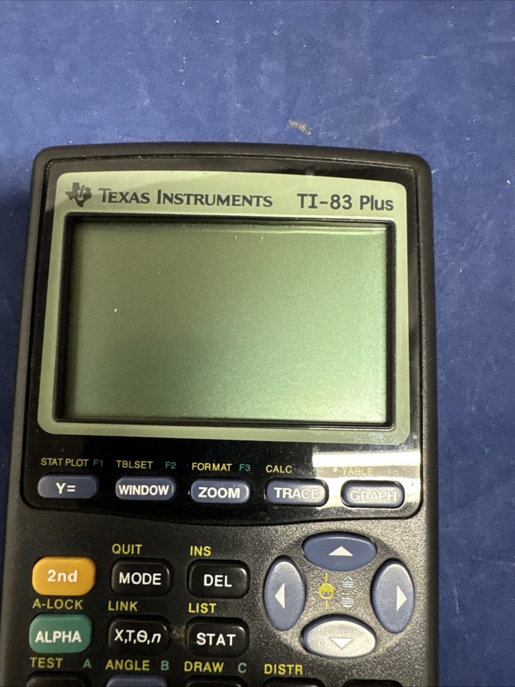 Texas Instruments TI-83 Plus Graphing Calculator Not Working