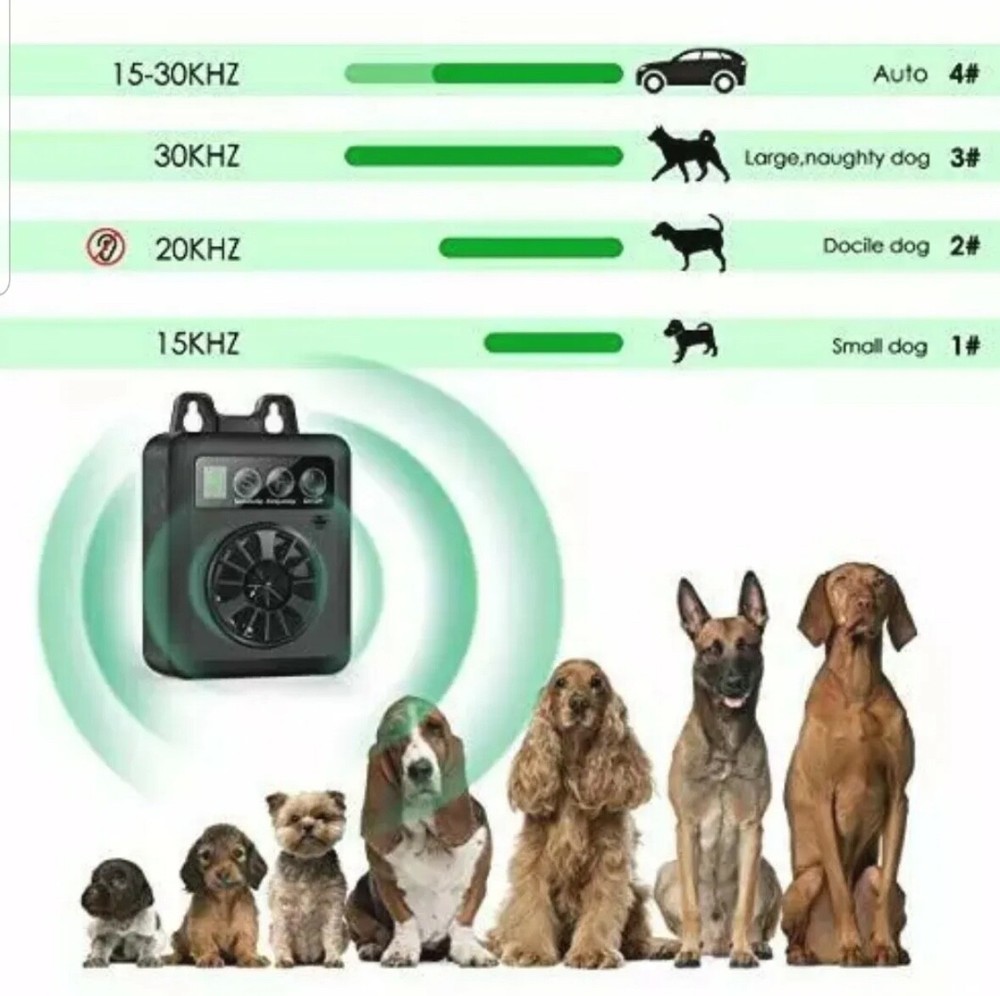 Anti Barking Device, Upgraded Mini Bark Control Device with Effective 4