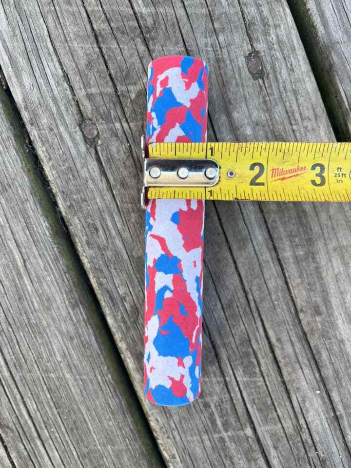 6" Rod Building Wrapping Camo colored foam Handles