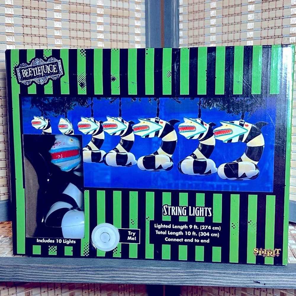 WB🪲Beetlejuice String Lights🪲 NIB