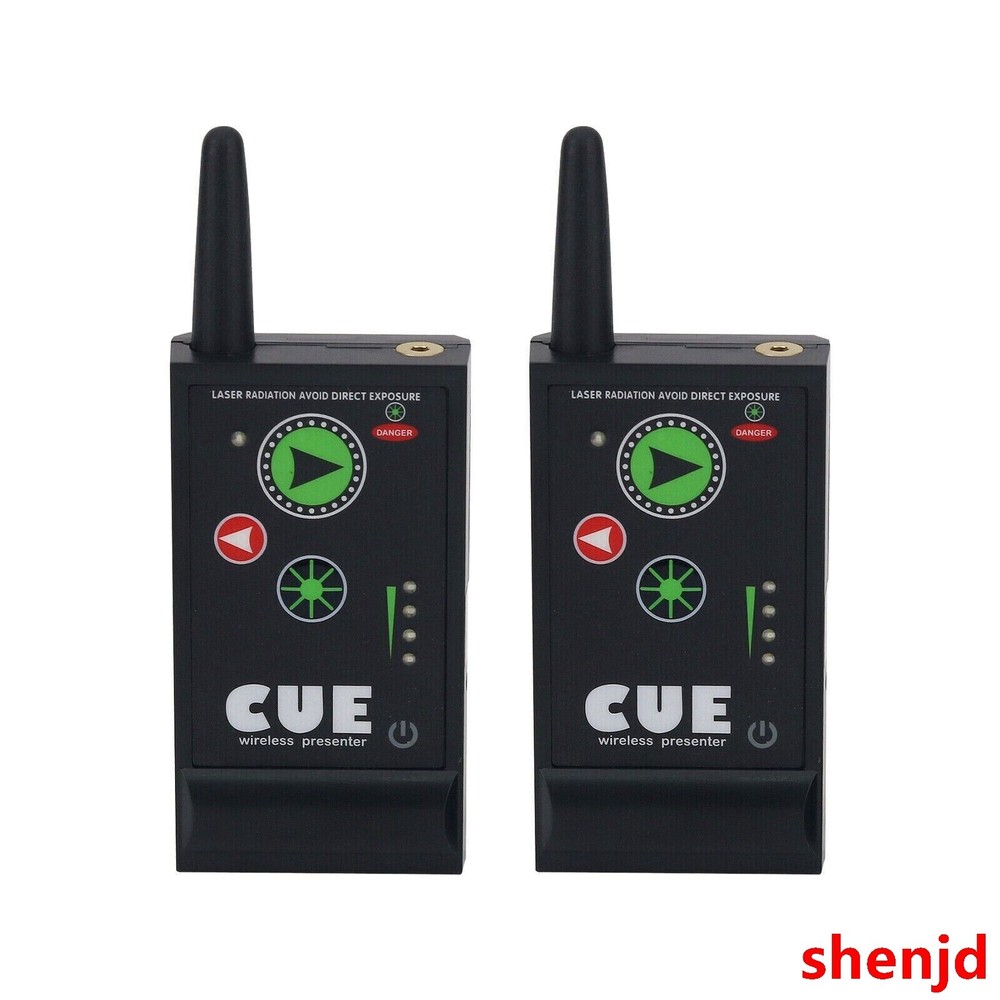 Super Cuelight Presenter Remote 1 Receiver 2 Transmitters for PPT Presentation @
