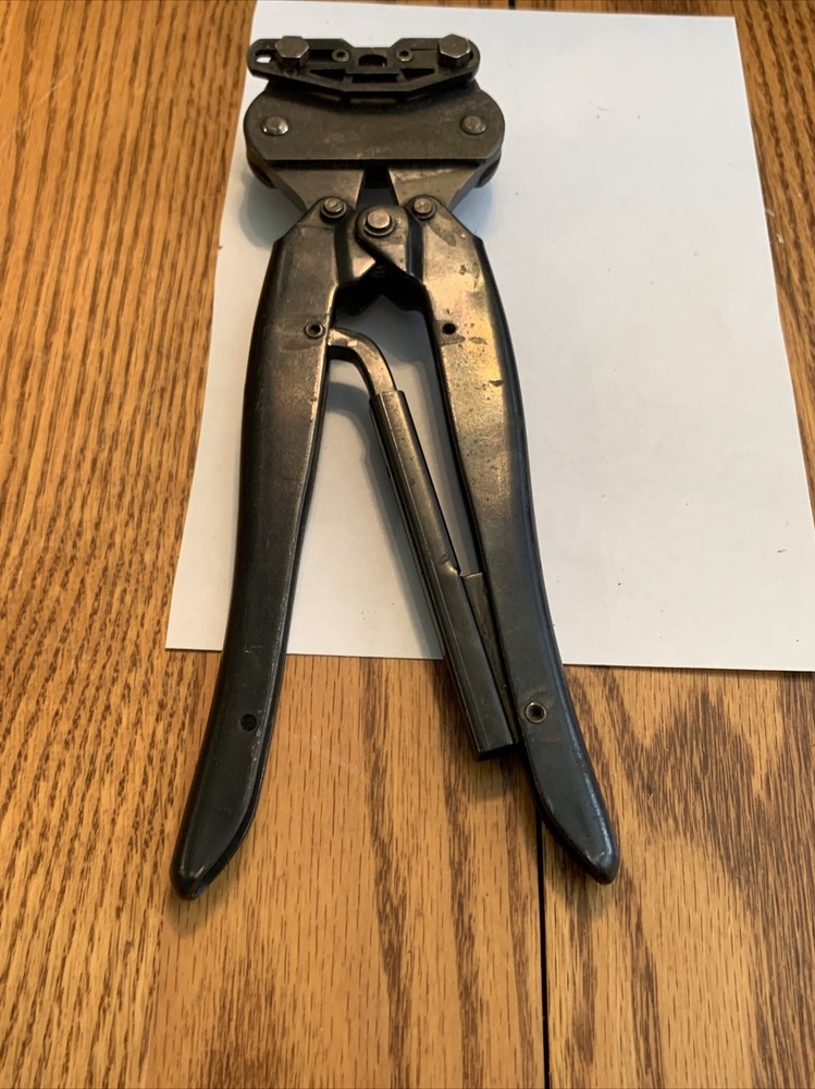 TYCO, Ratcheting, Hand Crimp Tool, AMP 656–1-E Type OB MOD-E Hand Crimp Tool