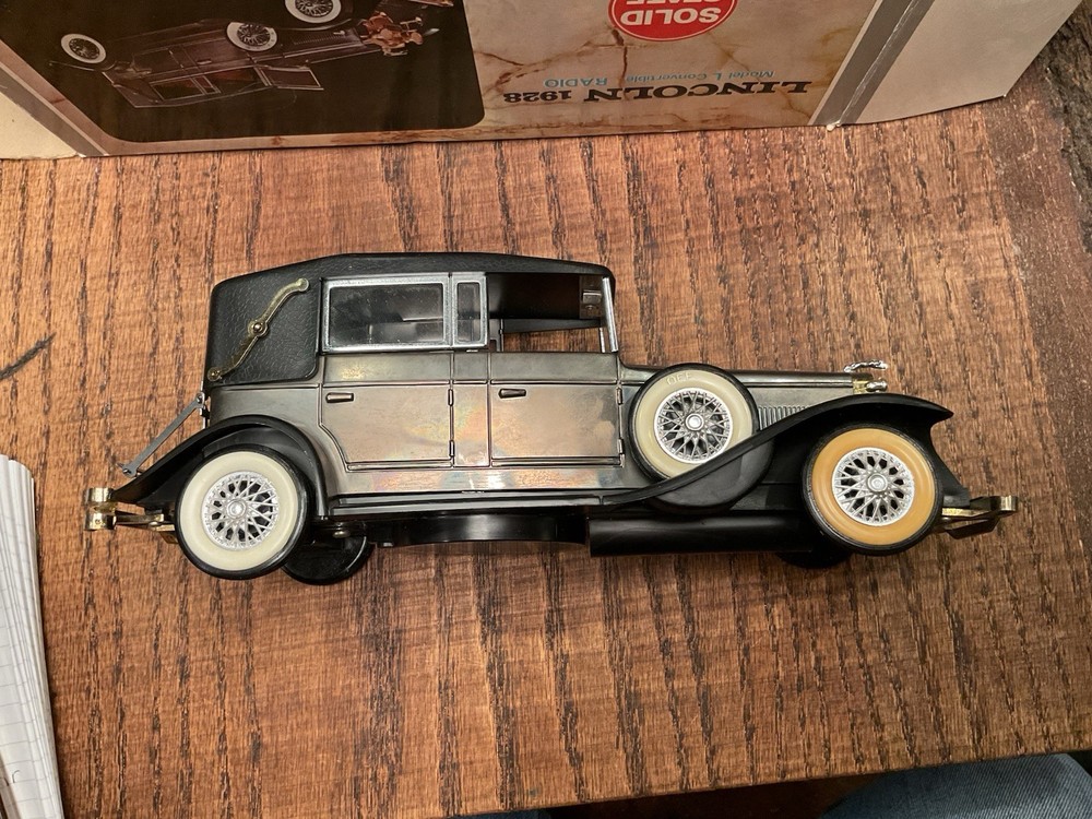 Solid State Lincoln 1928 Model L Convertible Car Radio