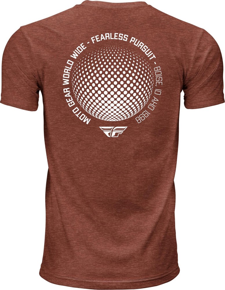 Fly Worldwide Tee Red Lg