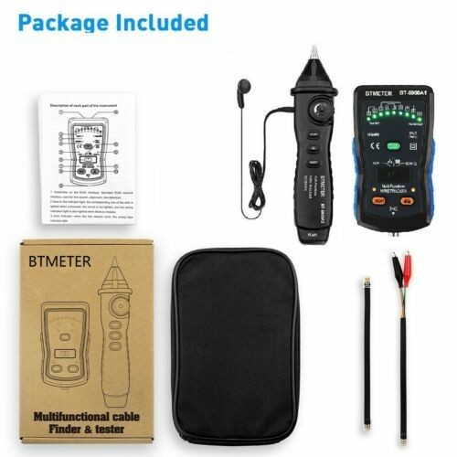 Network Line Finder Tester Detection Cable Tester Phone Cable Track ReaderDevice
