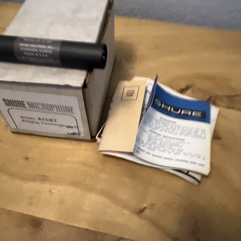 Shure A15BT Bridging Transformers
