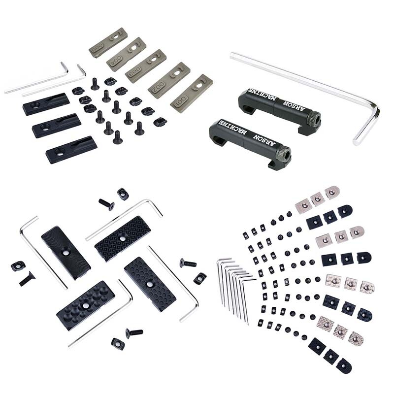 Tactical CNC Wire Guide System Cable Management Arson Machine KEYMOD M-LOK