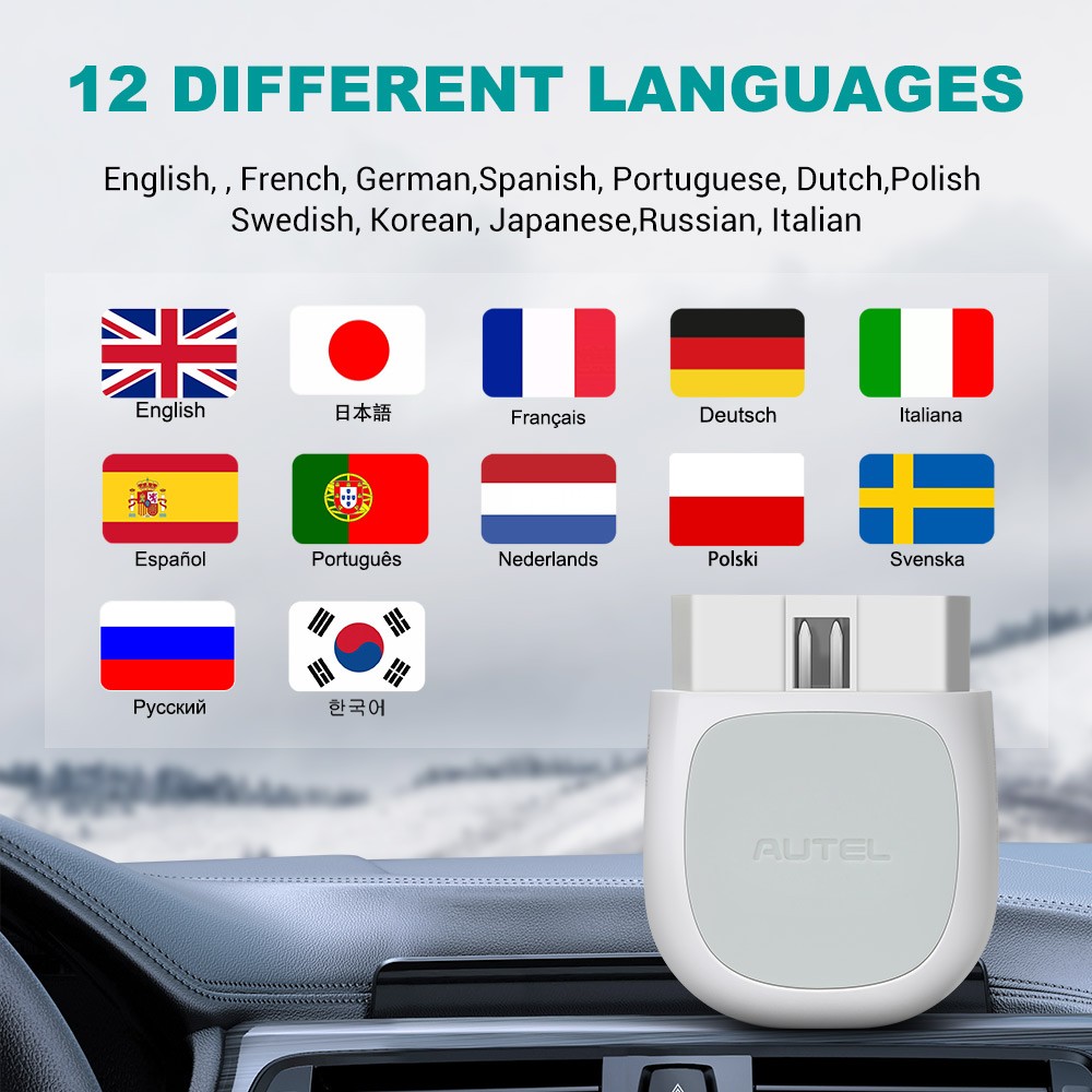 AUTEL MaxiAP AP200 Bluetooth OBD2 Scanner Code Reader with Full System Diagnoses