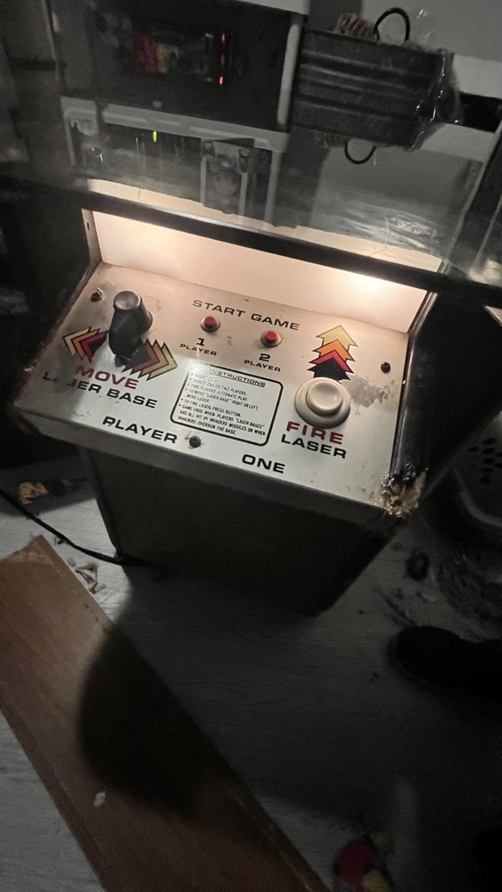 Original SPACE INVADERS Cocktail Table ARCADE MACHINE MIDWAY 1978