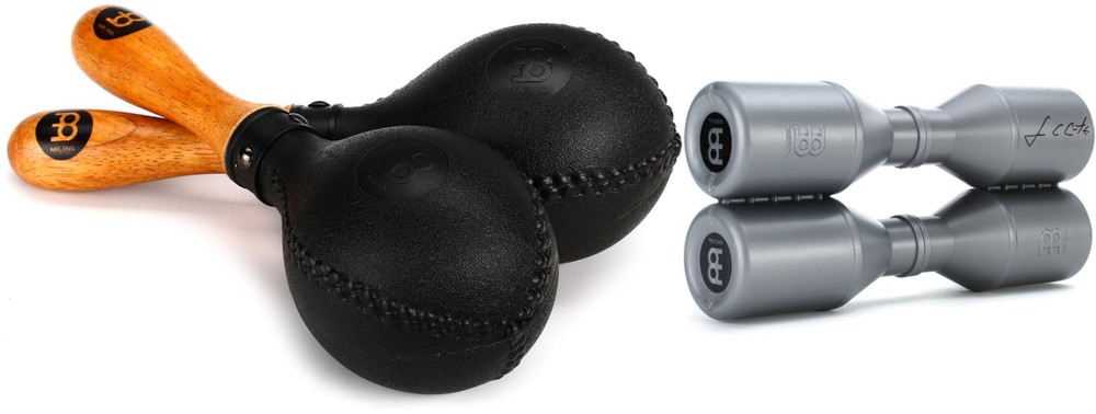 Meinl Percussion PM2BK + Meinl Percussion SH45GR Value Bundle
