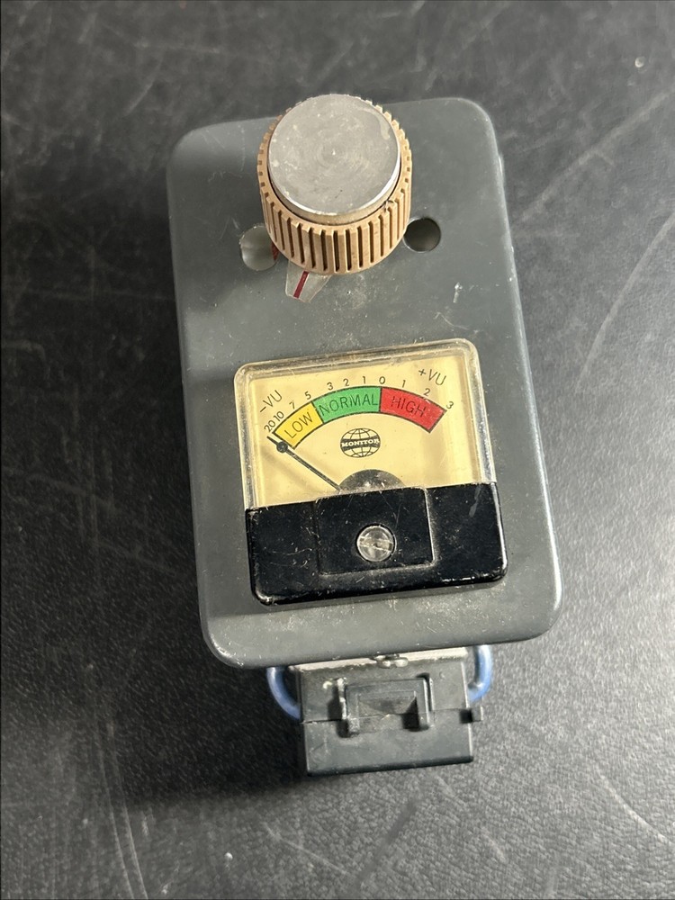 Monitor Volume Unit Meter (untested)