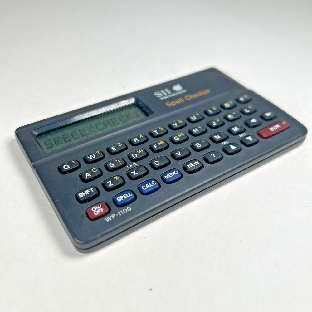 Seiko Instruments SII Spell Checker WP-1100