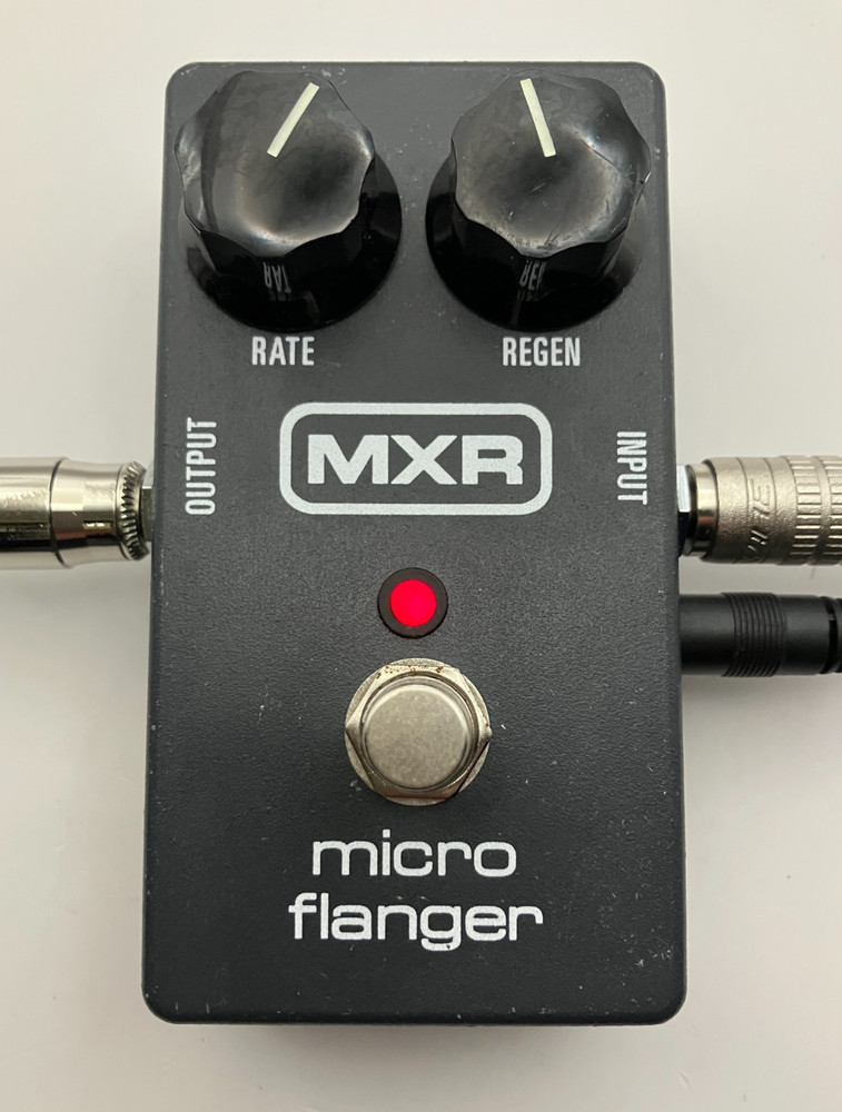 MXR M152 Micro Flanger Guitar Effects Pedal Tested Used