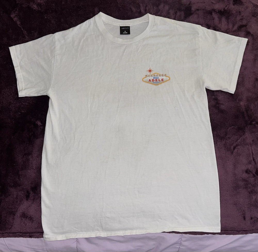 Rare Adele Weekends W/Adele Womens Shirt-Vegas Residency-2023-M-Limited Edition