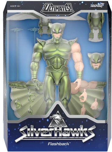 Super7 - SilverHawks - ULTIMATES! Wv7 - Flashback (Toon) [New Toy] Action Figu