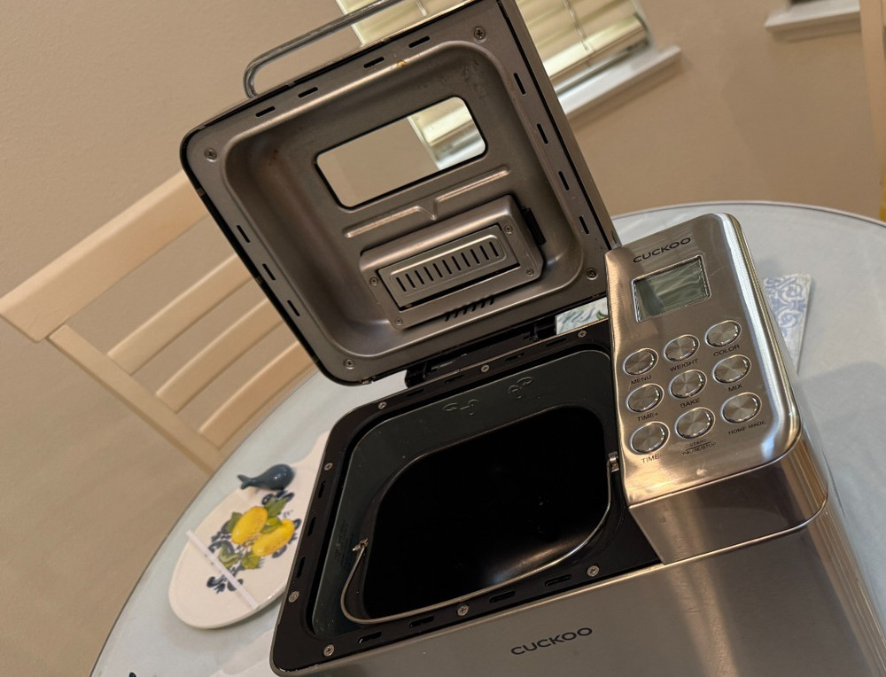 CUCKOO CBM-AAB101S 2 Lb Multi-Functional Bread Maker – 15 Menu Options