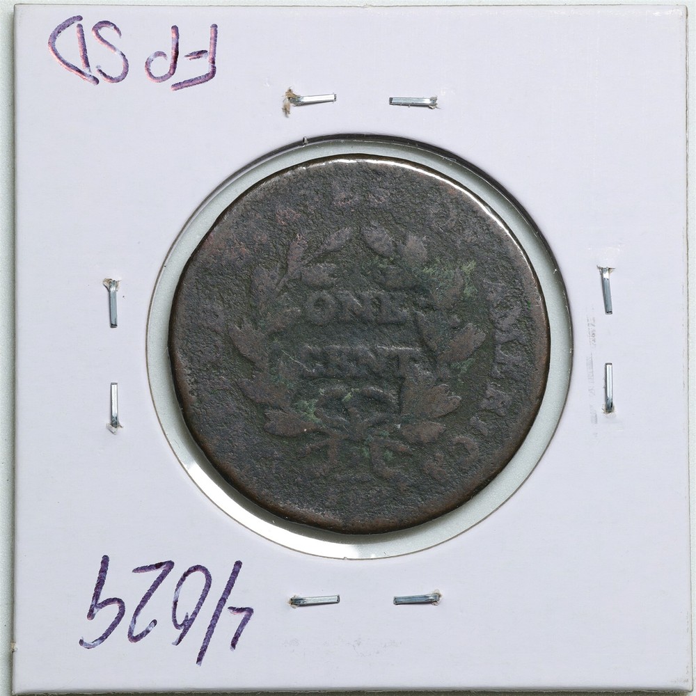 1802 1C Draped Bust Large Cent in Fair Condition #4029