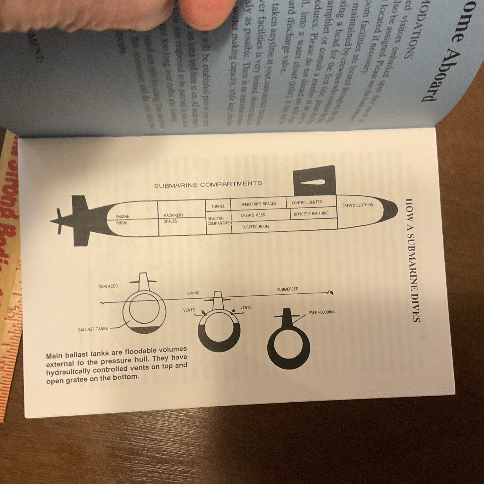 USS TREPANG SSN 674 UNDERWAY SUPPLEMENT VISITORS Handout Pamphlet Vintage