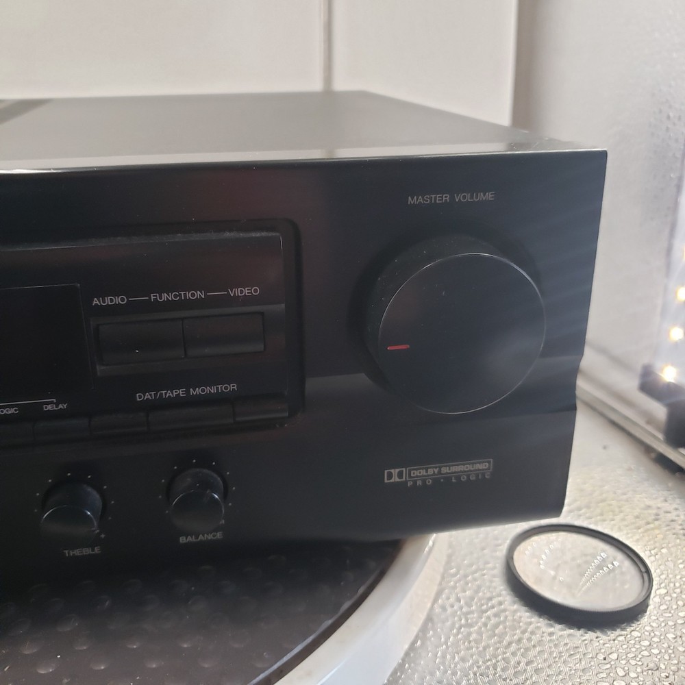 Denon AVR-800 Precision Audio Component Surround Receiver Black Tested No Remote