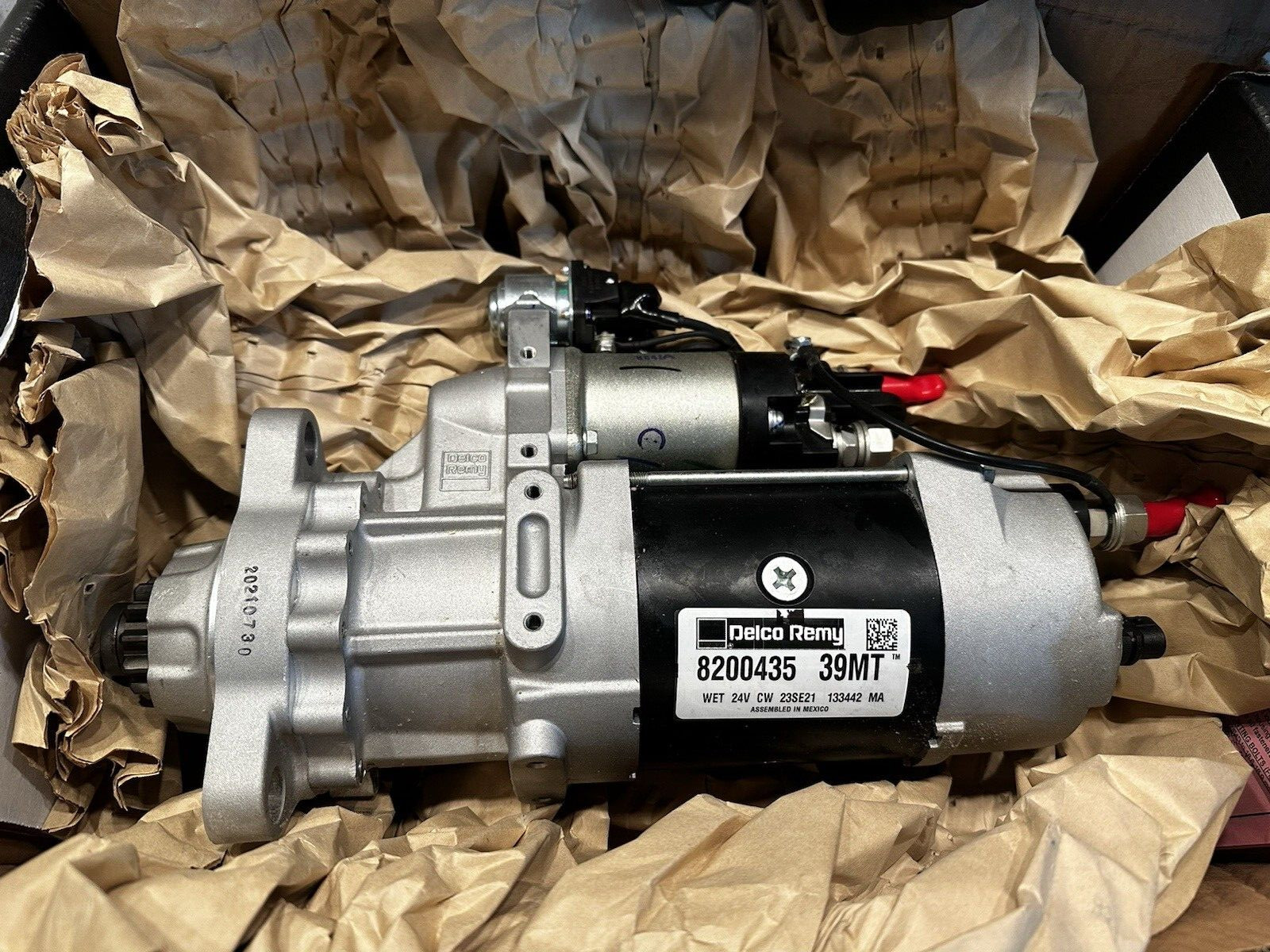 2021 NEW DELCO REMY 39MT 24V STARTER MOTOR 8200435 OEM