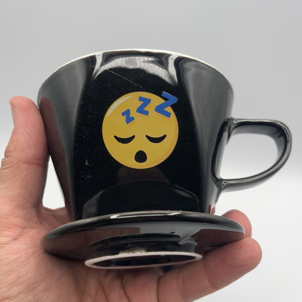 Pour over Coffee Maker, Single Cup Black Ceramic Coffee Dripper