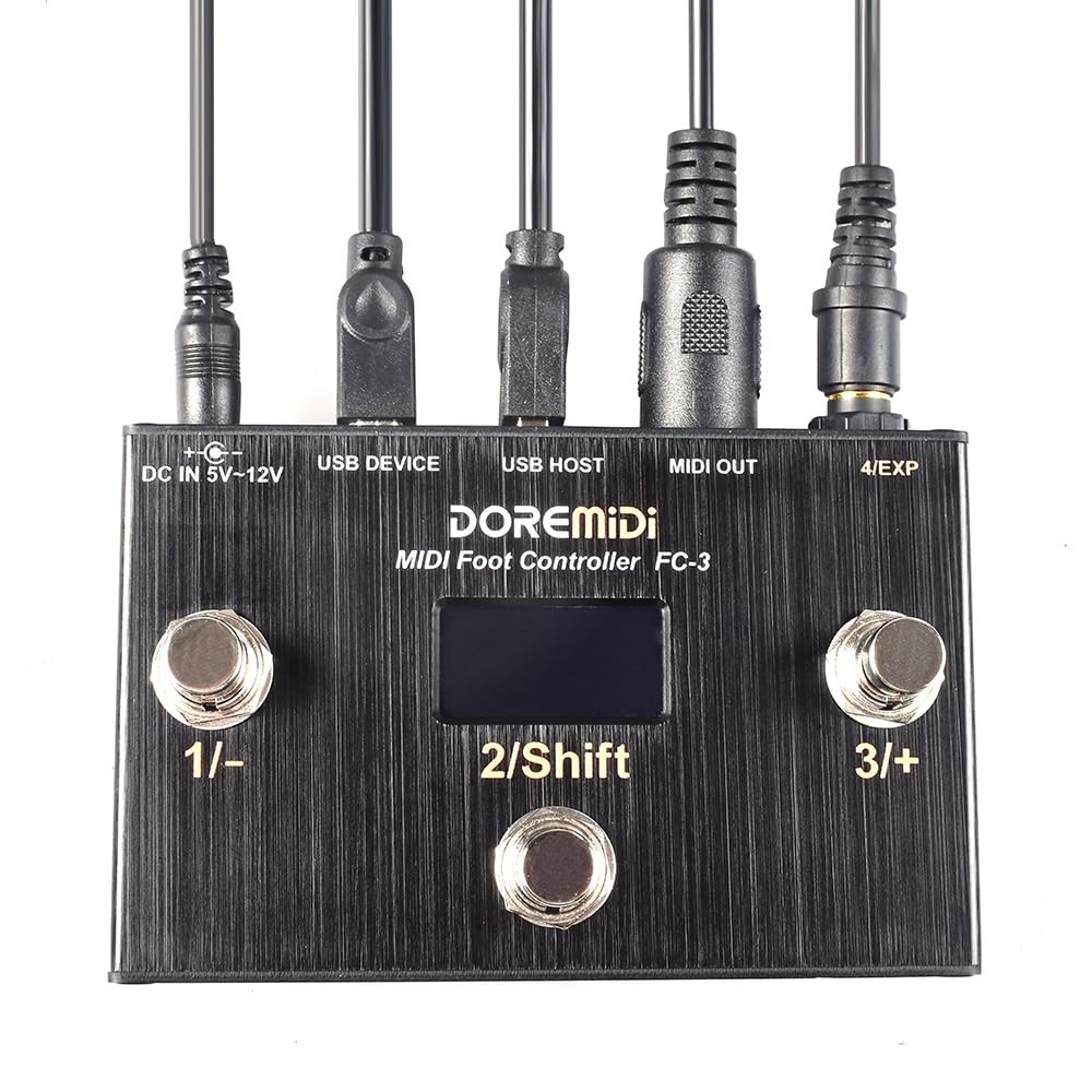 MIDI Foot Controller (FC-3) MIDI Controller Designed That Can Be Used for Foo...