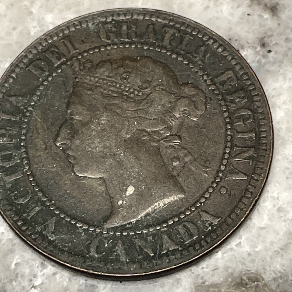 1882 Canada one Cent Coin