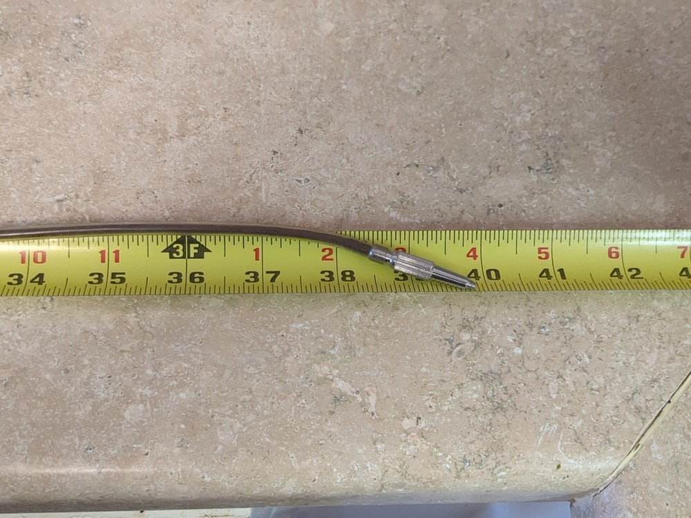 Camera remote locking shutter release braided cable made in Japan 38" tested