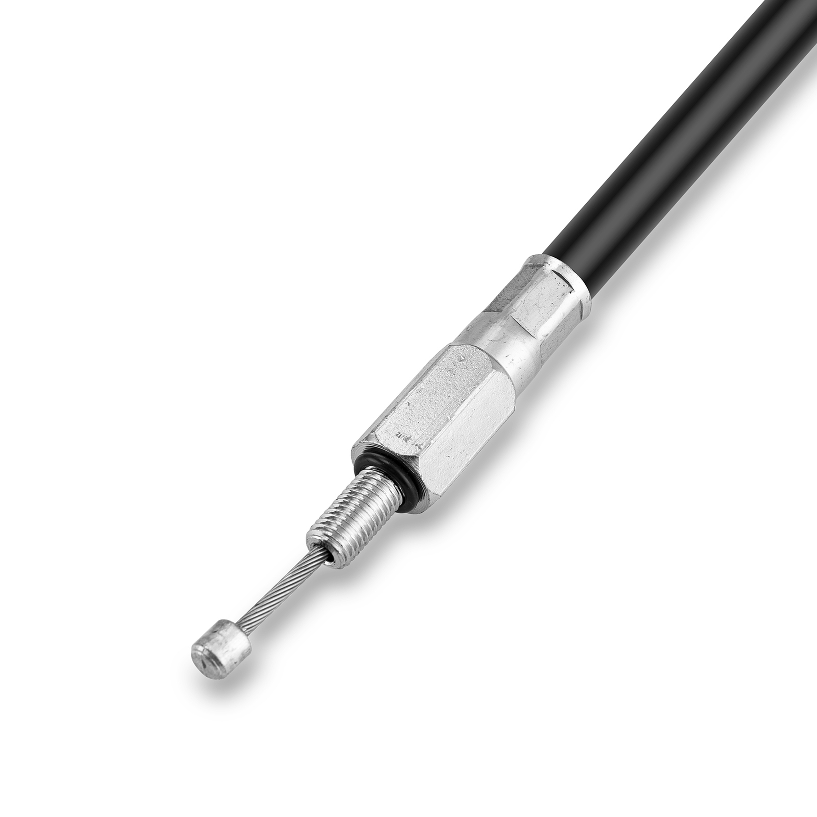 68 11/16" Stainless Steel Braided Clutch Cable For Harley Touring Dyna Softail